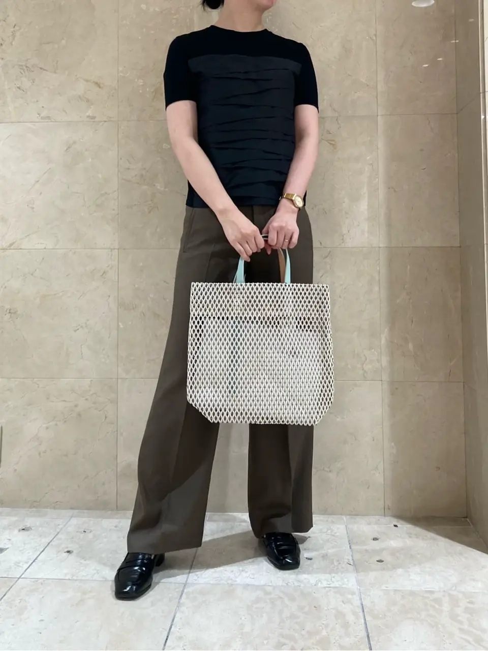 BEIGE， スタッフ コーディネート画像