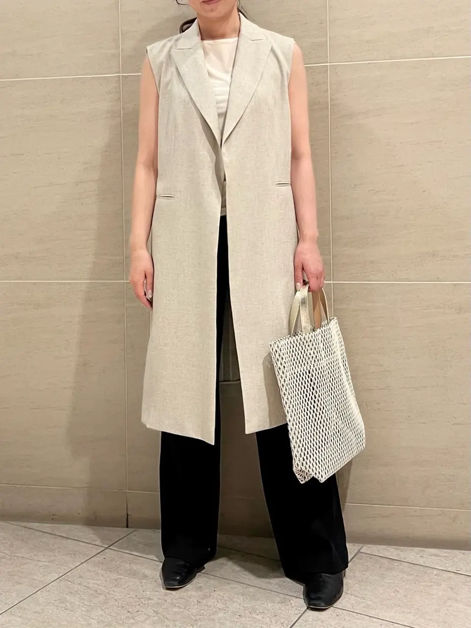 BEIGE， スタッフ コーディネート画像