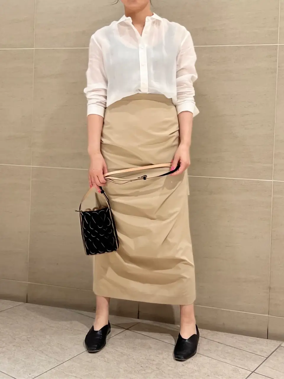 BEIGE， スタッフ コーディネート画像