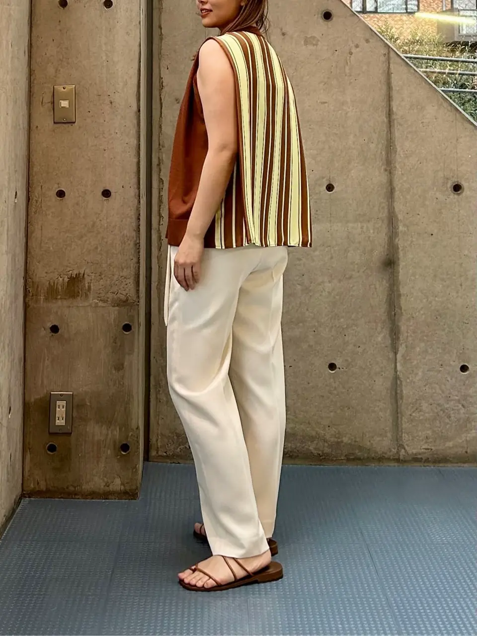 BEIGE， 藤原 コーディネート画像