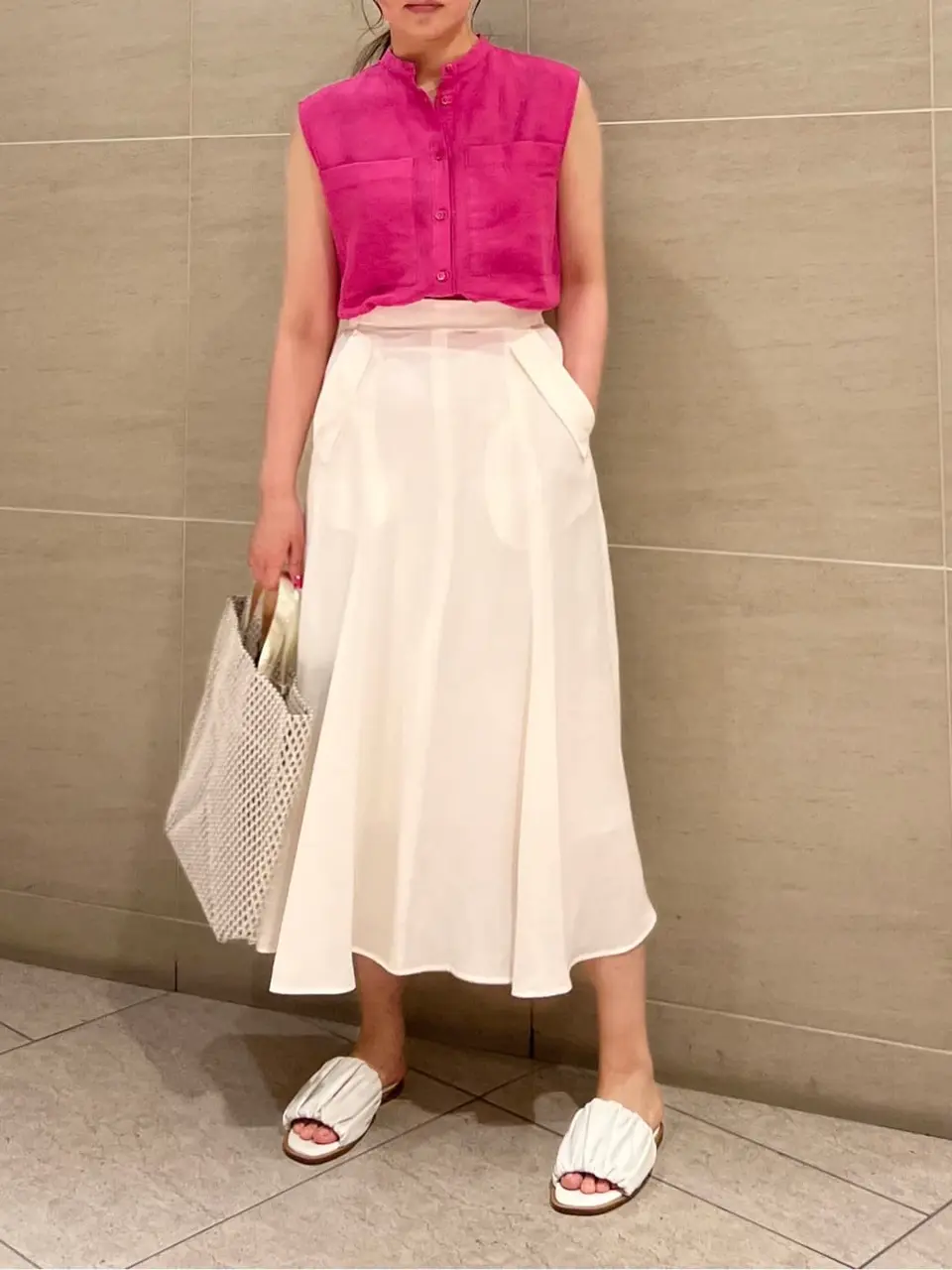 BEIGE， スタッフ コーディネート画像