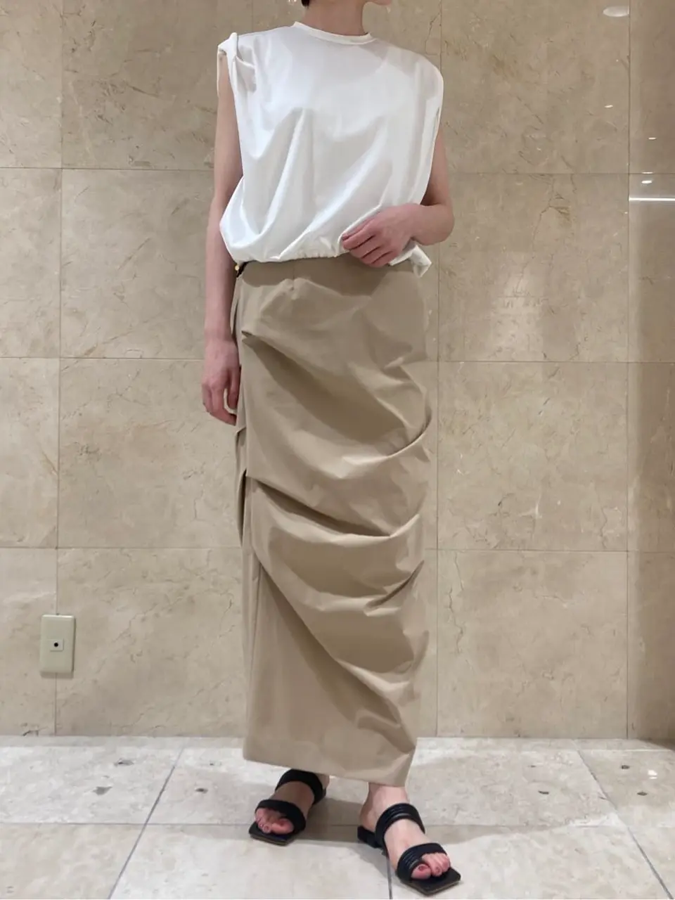 BEIGE， スタッフ コーディネート画像