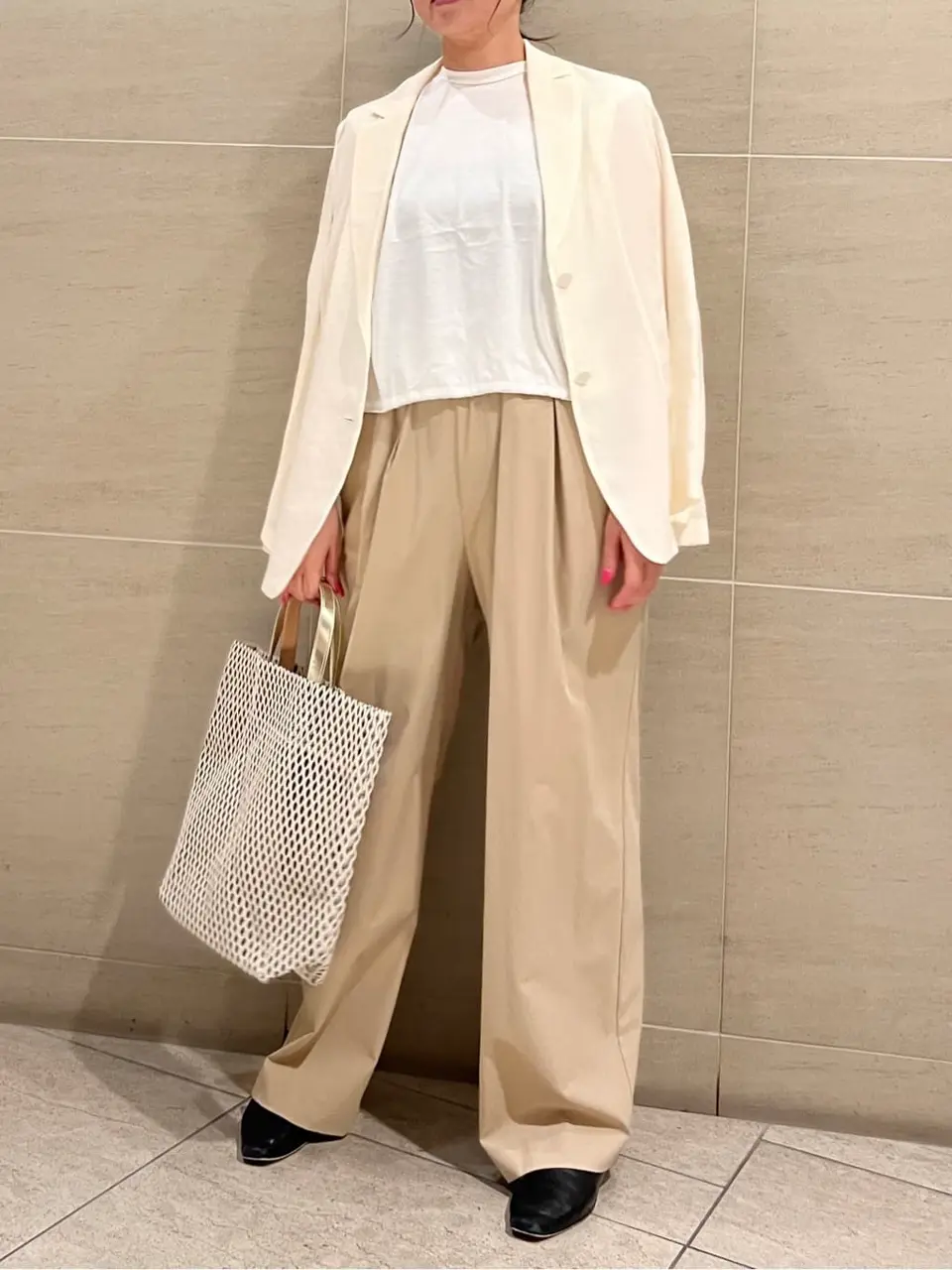 BEIGE， スタッフ コーディネート画像