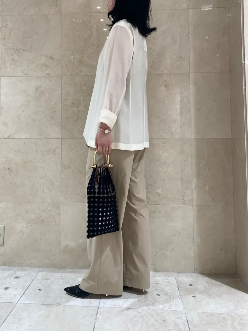 BEIGE， スタッフ コーディネート画像