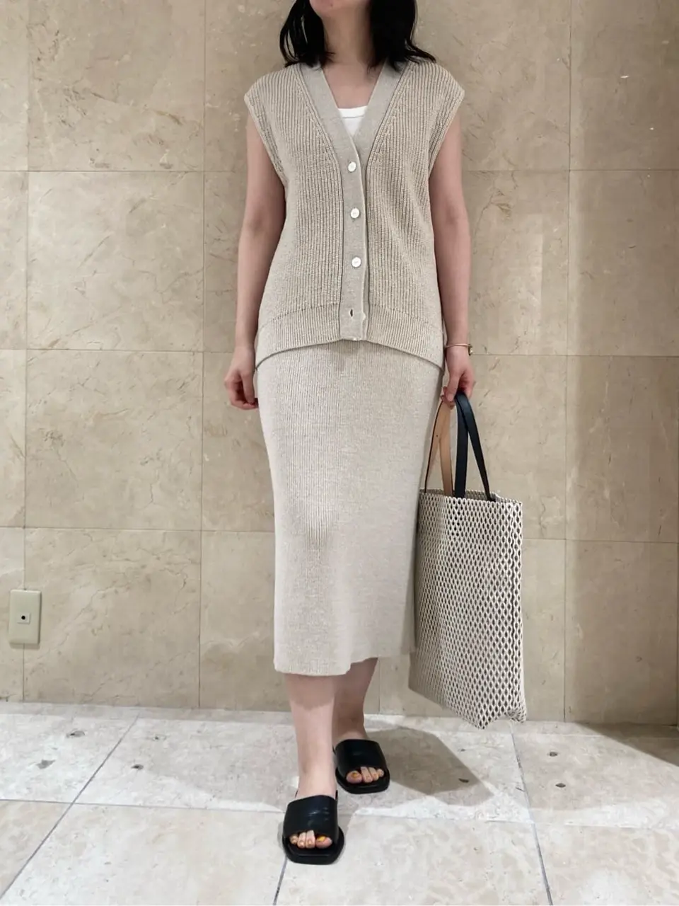 BEIGE， スタッフ コーディネート画像