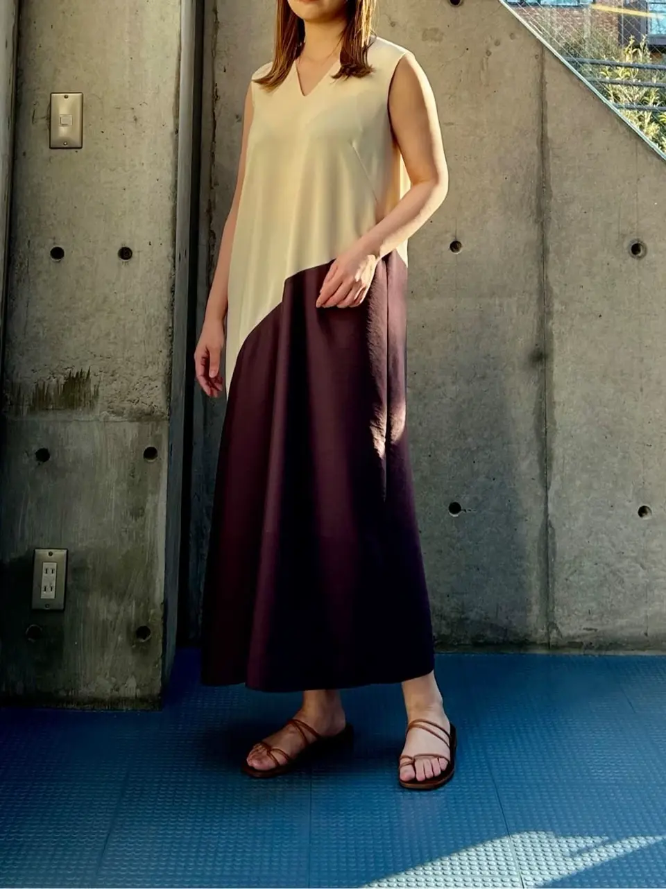 BEIGE， 藤原 コーディネート画像