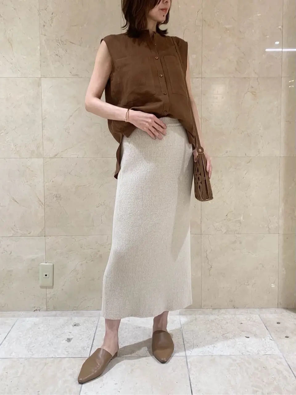 BEIGE， スタッフ コーディネート画像