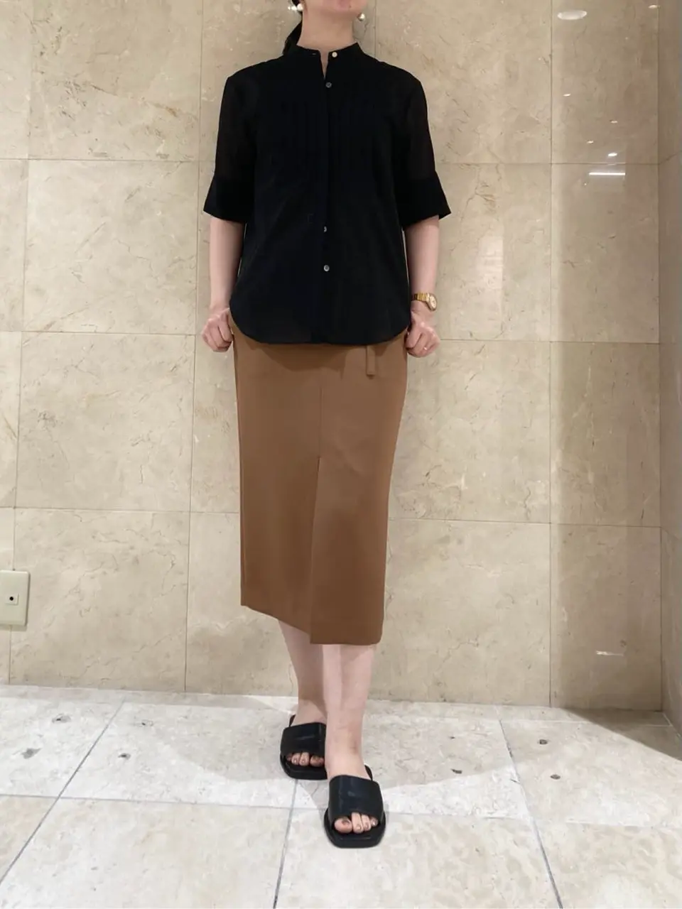 BEIGE， スタッフ コーディネート画像