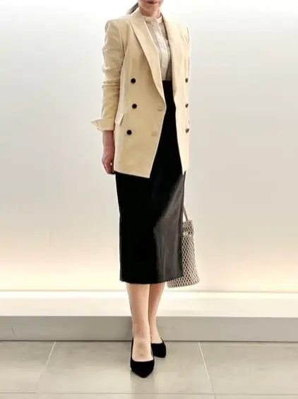 BEIGE， スタッフ コーディネート画像