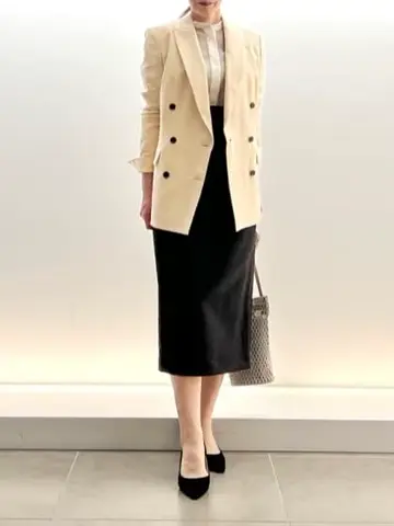 BEIGE， スタッフ コーディネート画像