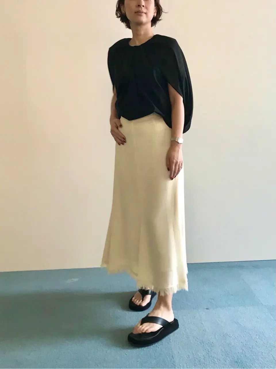  阿由葉 コーディネート画像