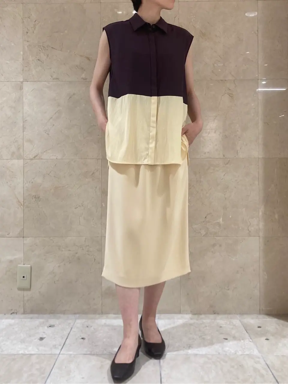 BEIGE， スタッフ コーディネート画像