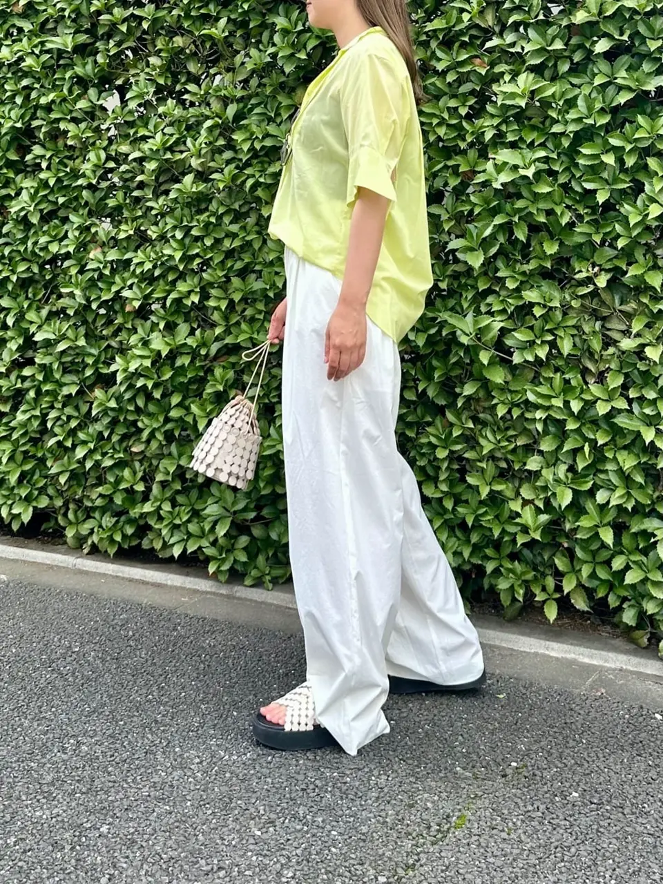 BEIGE， 藤原 コーディネート画像