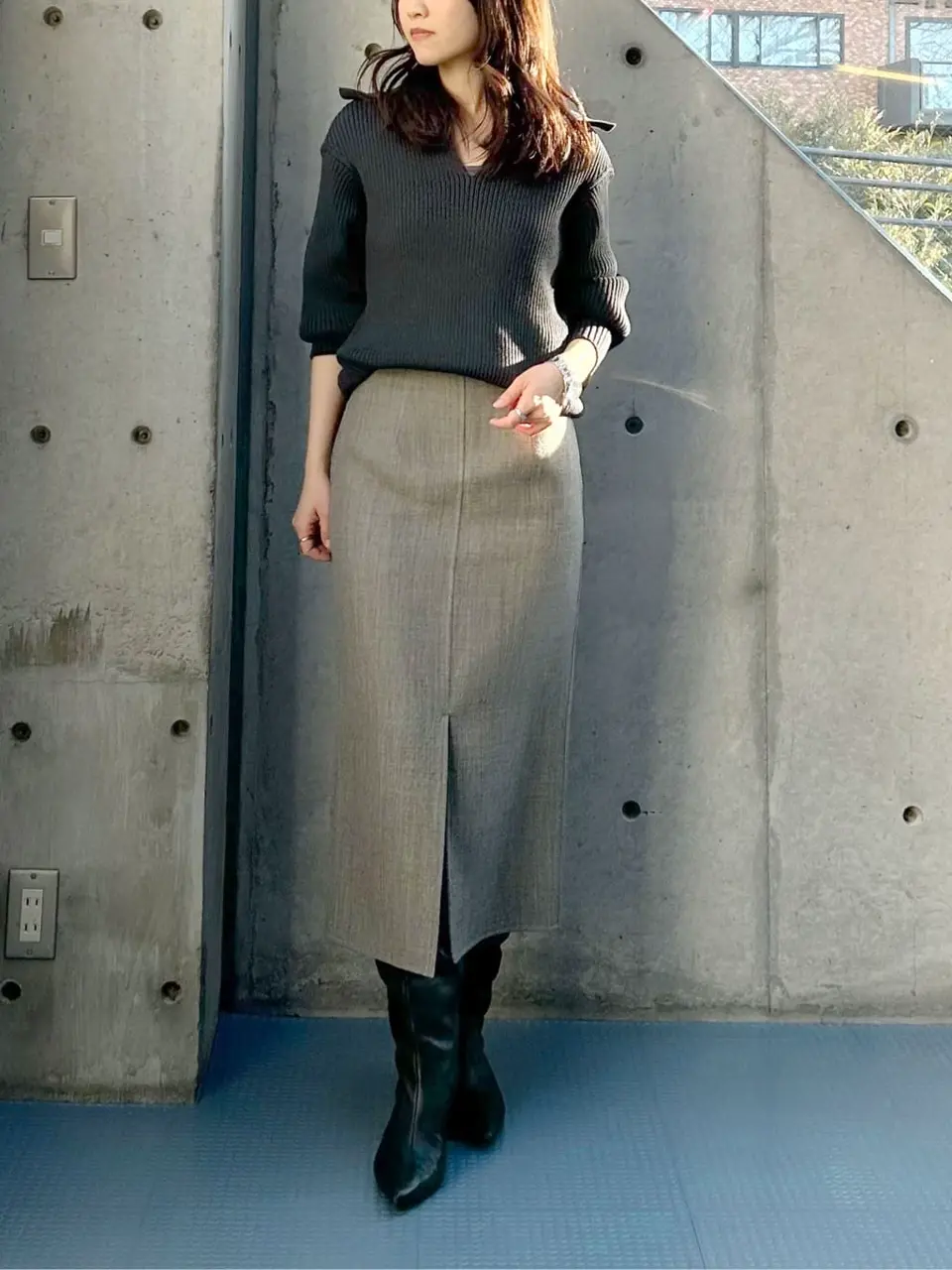 BEIGE， R.A コーディネート画像