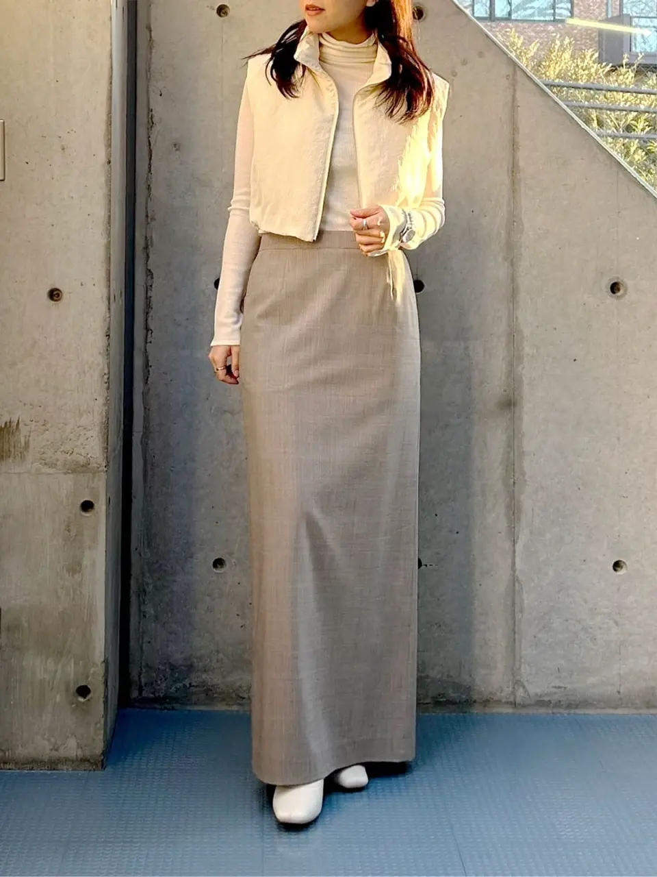 BEIGE， R.A コーディネート画像