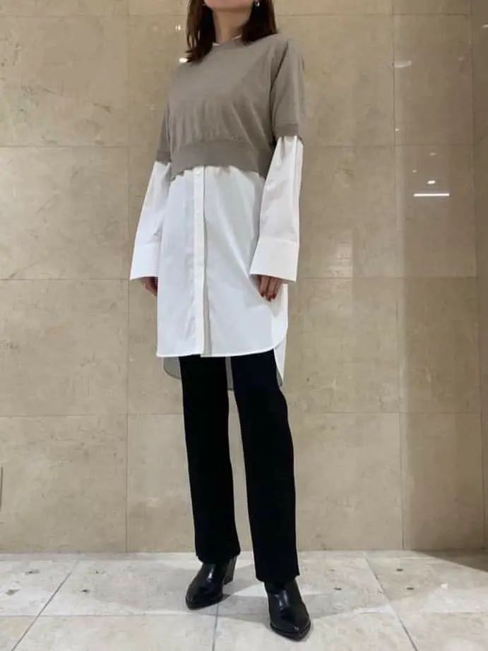 BEIGE， スタッフ コーディネート画像