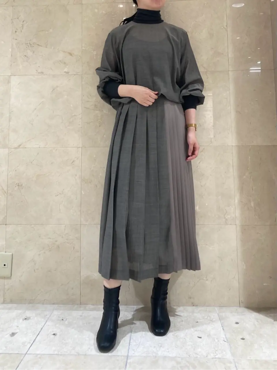 BEIGE， スタッフ コーディネート画像