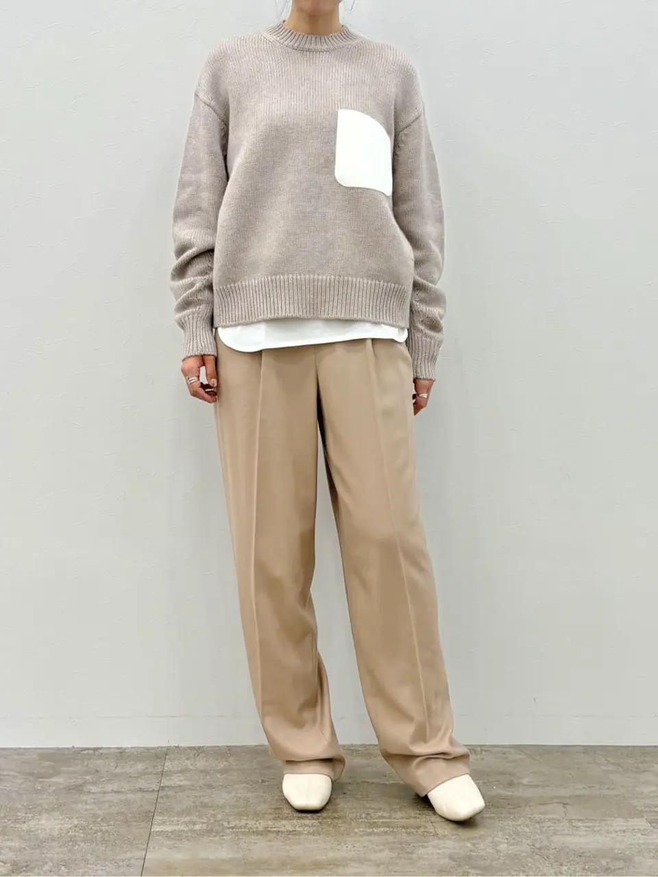 BEIGE， R.A コーディネート画像