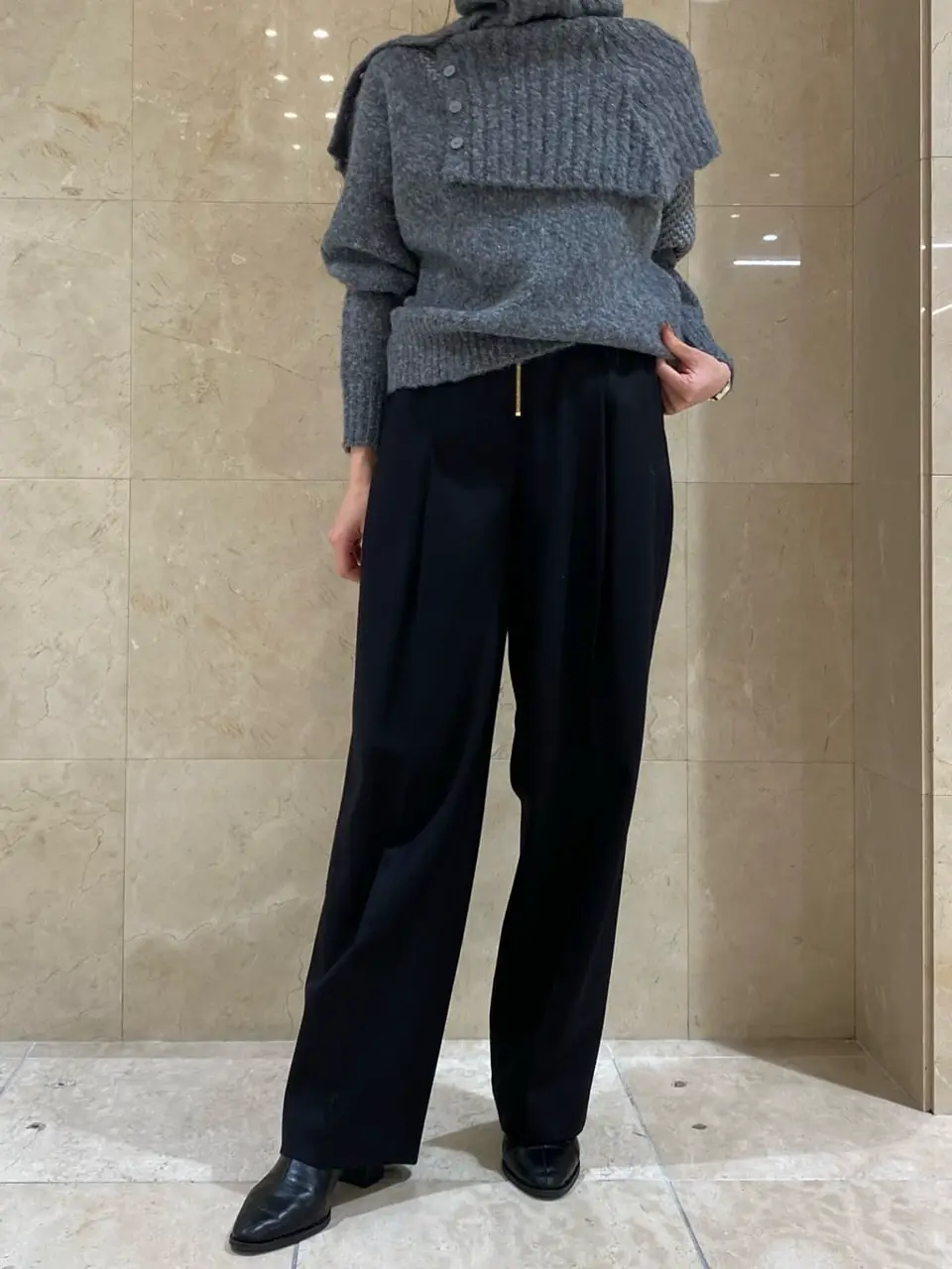 BEIGE， スタッフ コーディネート画像