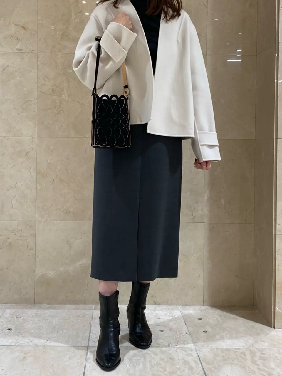 BEIGE， スタッフ コーディネート画像