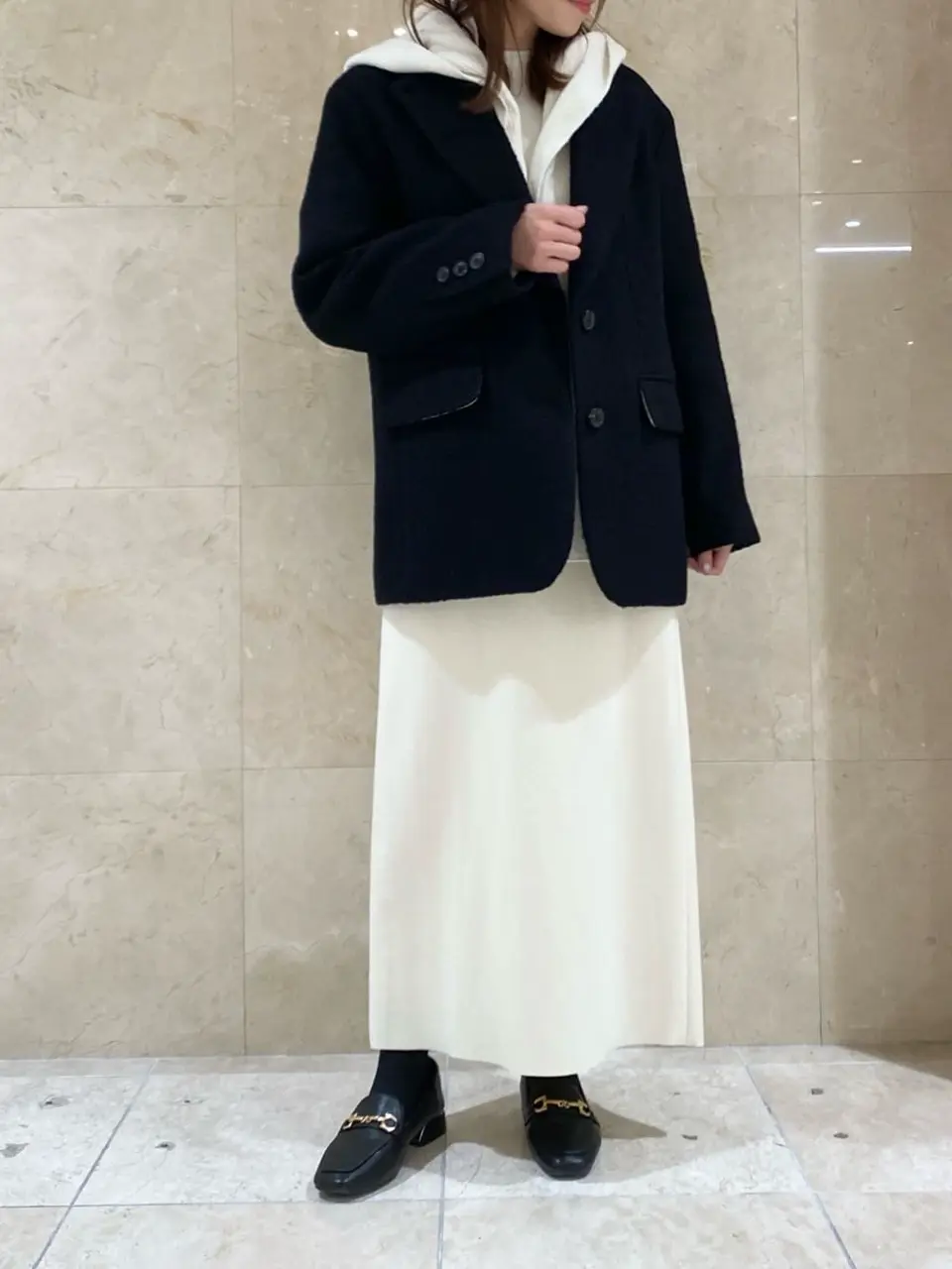 BEIGE， スタッフ コーディネート画像