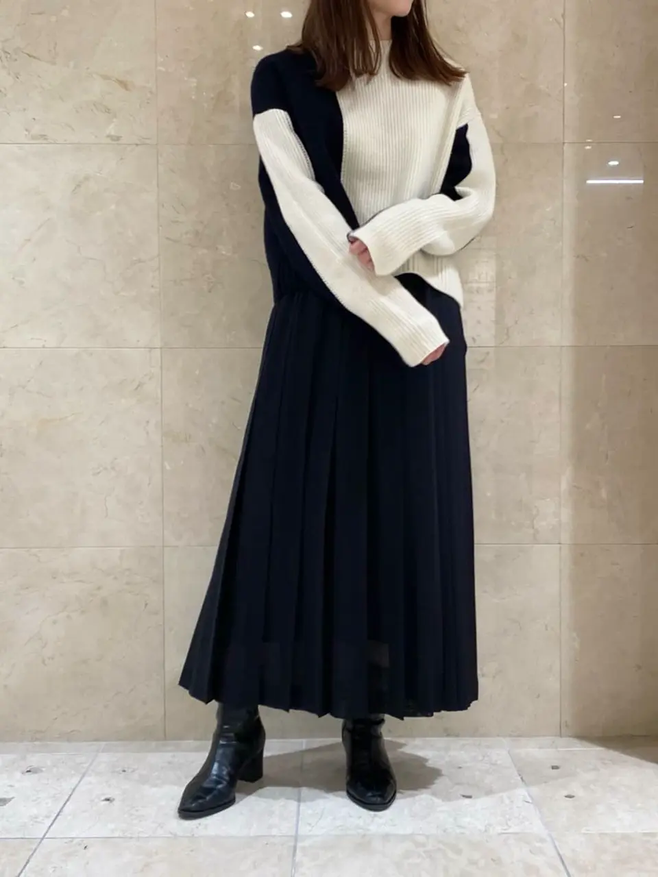 BEIGE， スタッフ コーディネート画像