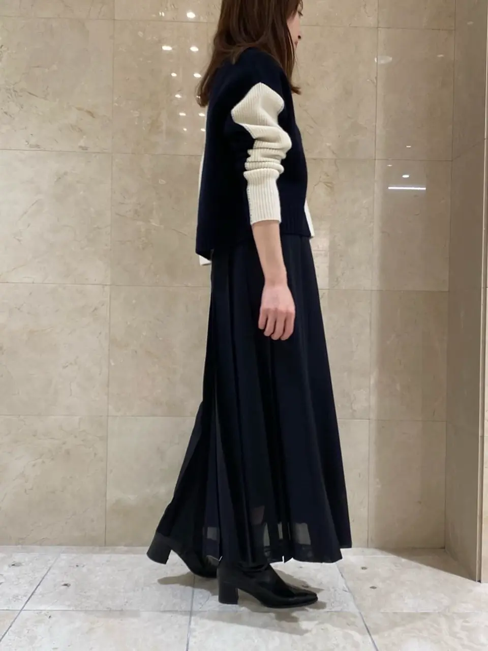 BEIGE， スタッフ コーディネート画像