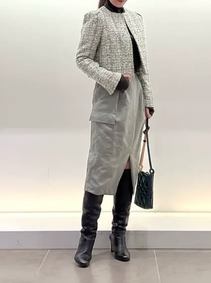 BEIGE， スタッフ コーディネート画像