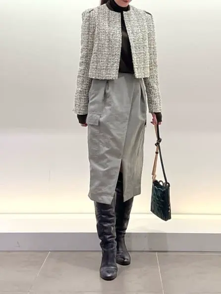 BEIGE， スタッフ コーディネート画像