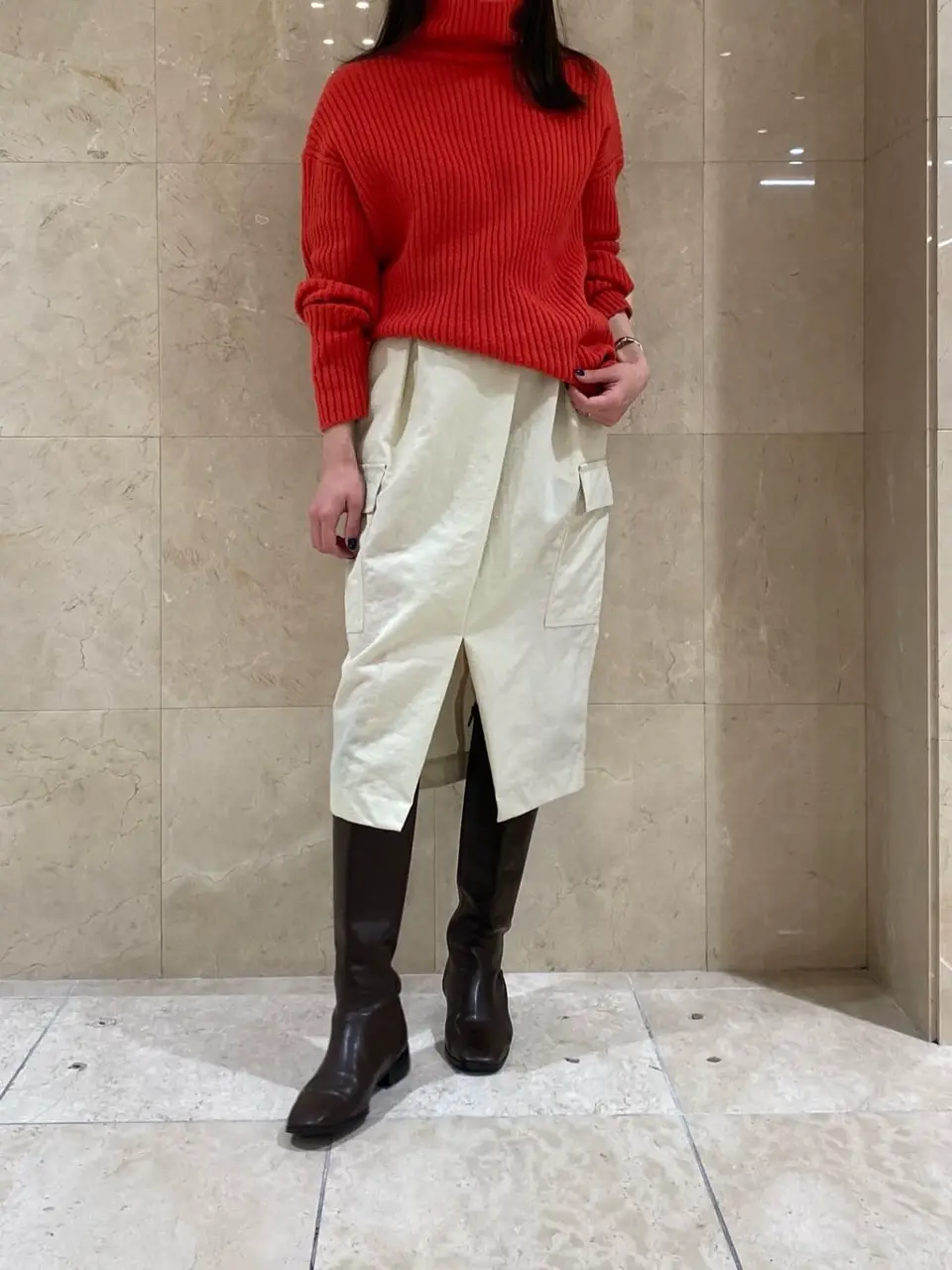 BEIGE， スタッフ コーディネート画像