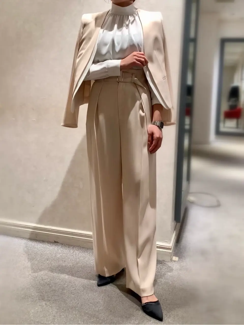 BEIGE， アライ コーディネート画像