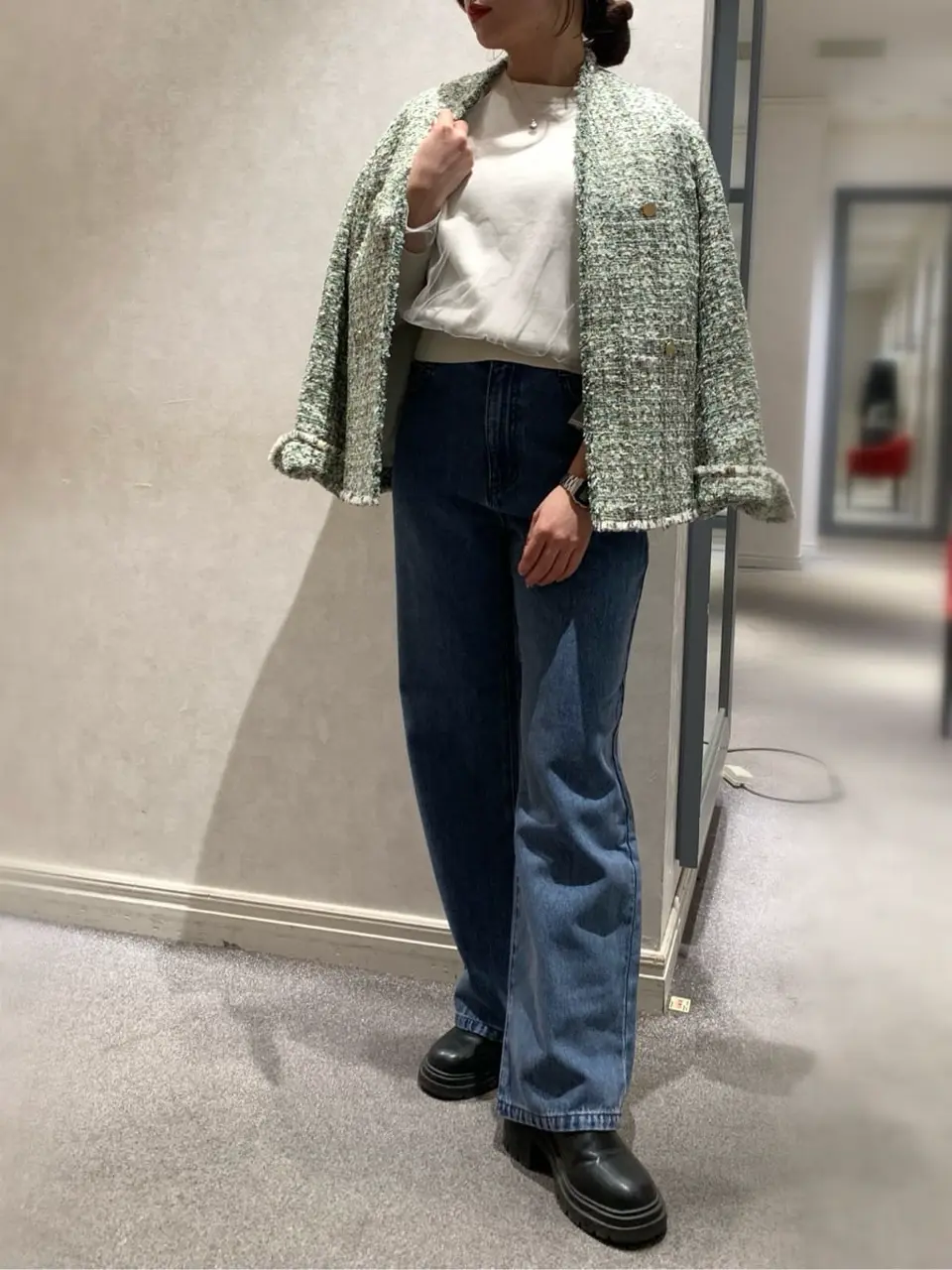 BEIGE， アライ コーディネート画像