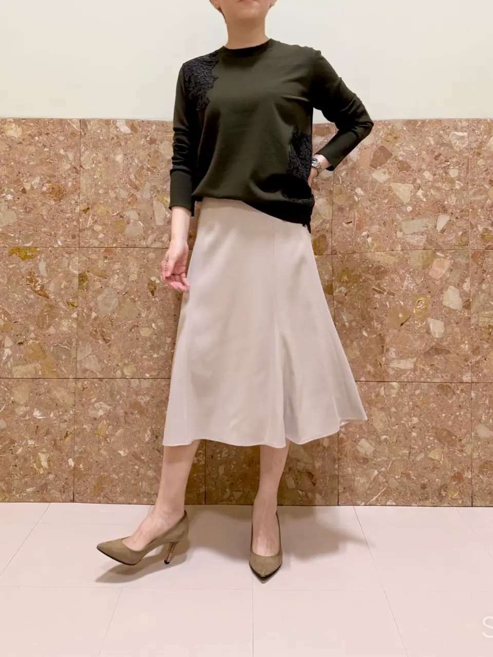 BEIGE， スタッフ コーディネート画像