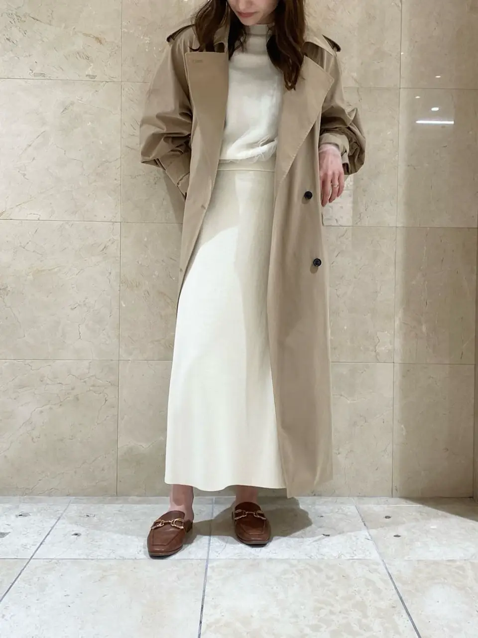 BEIGE， スタッフ コーディネート画像