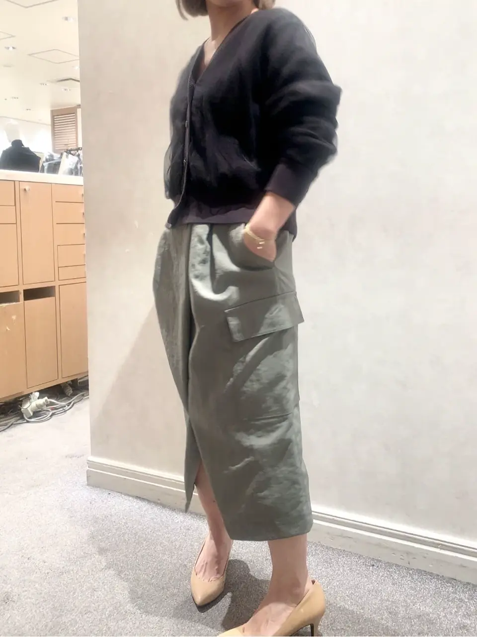 BEIGE， STAFF コーディネート画像