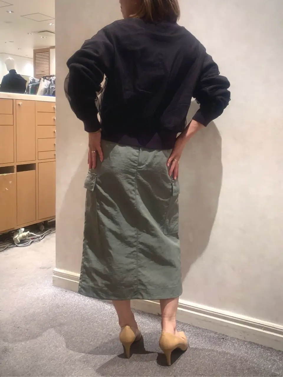 BEIGE， STAFF コーディネート画像