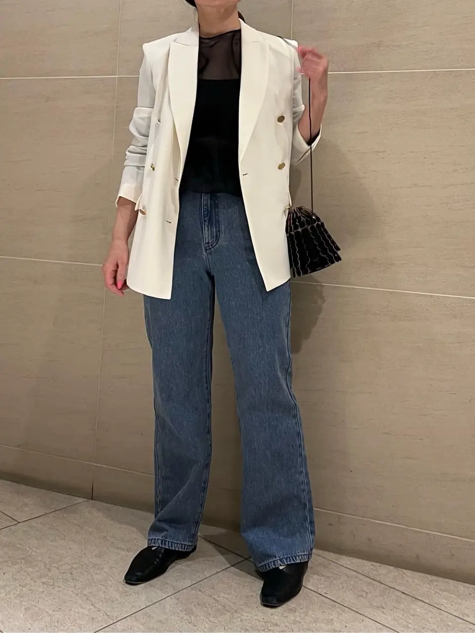 BEIGE， スタッフ コーディネート画像