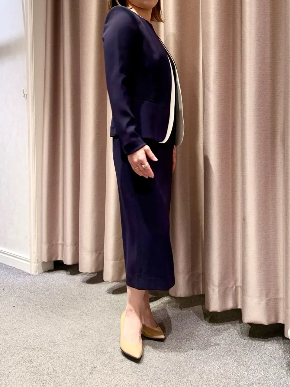 BEIGE， STAFF コーディネート画像