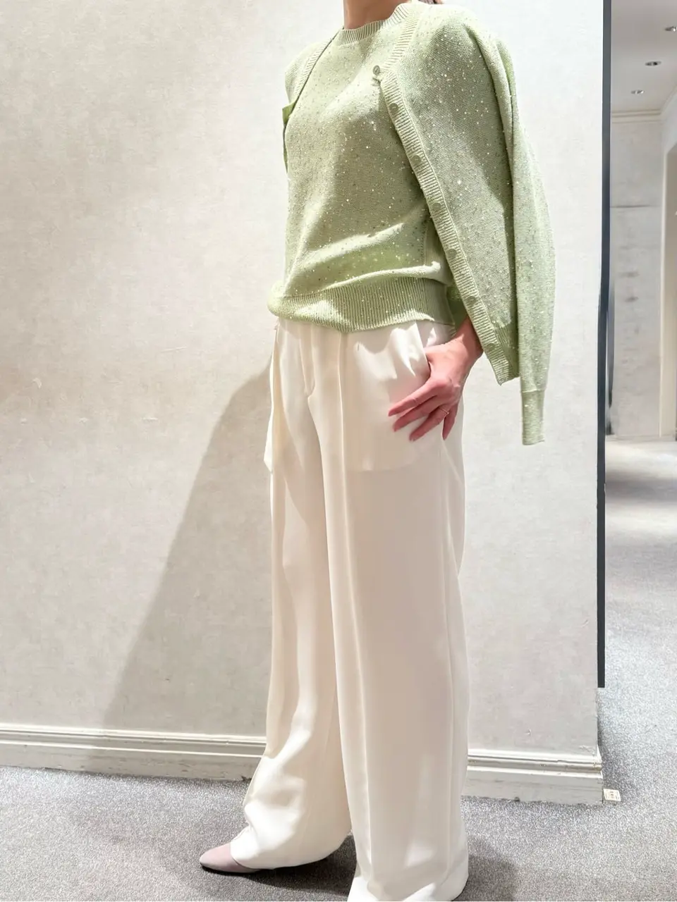 BEIGE， スタッフ コーディネート画像