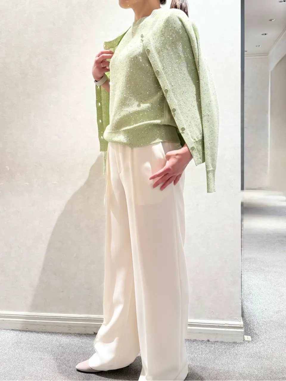 BEIGE， スタッフ コーディネート画像