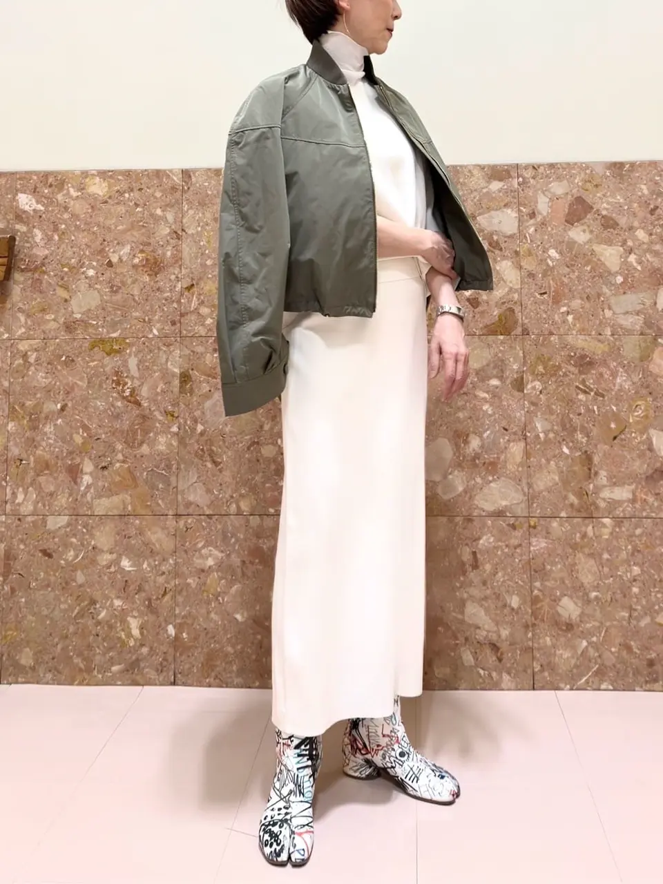 BEIGE， スタッフ コーディネート画像