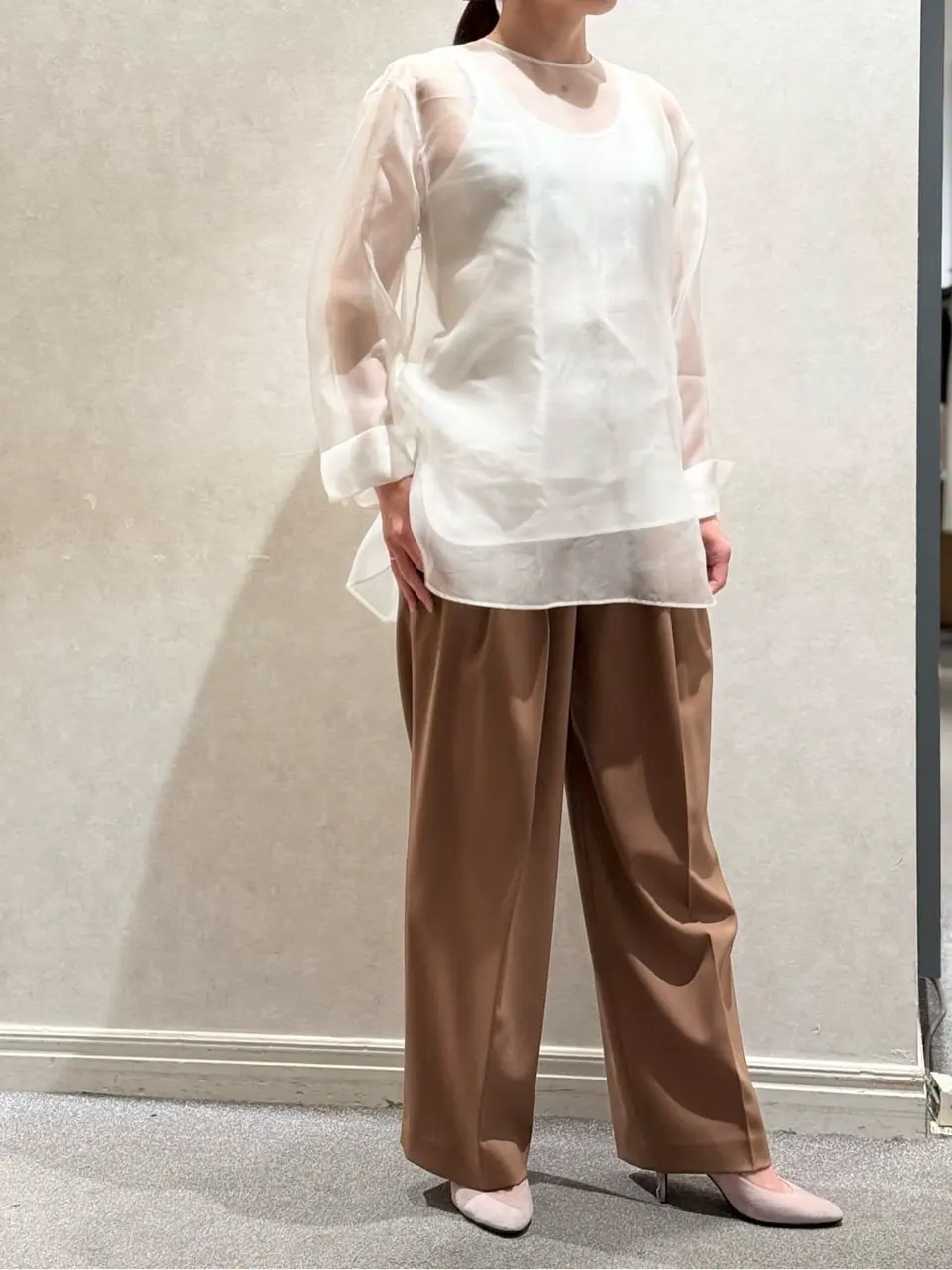 BEIGE， スタッフ コーディネート画像