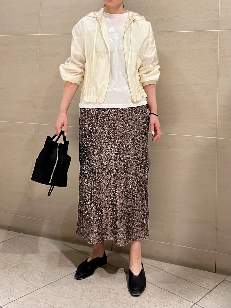 BEIGE， スタッフ コーディネート画像