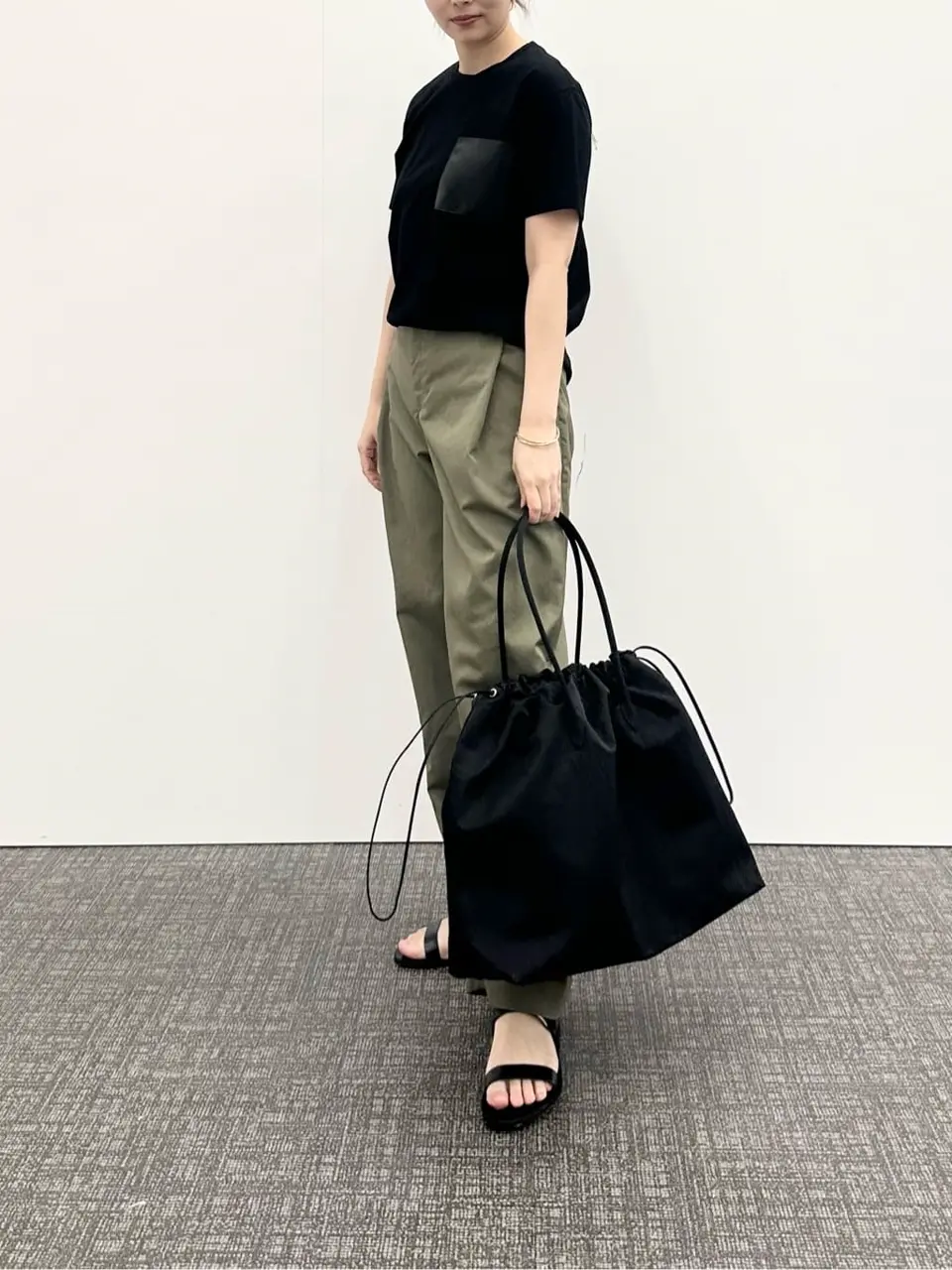 BEIGE， 藤原 コーディネート画像