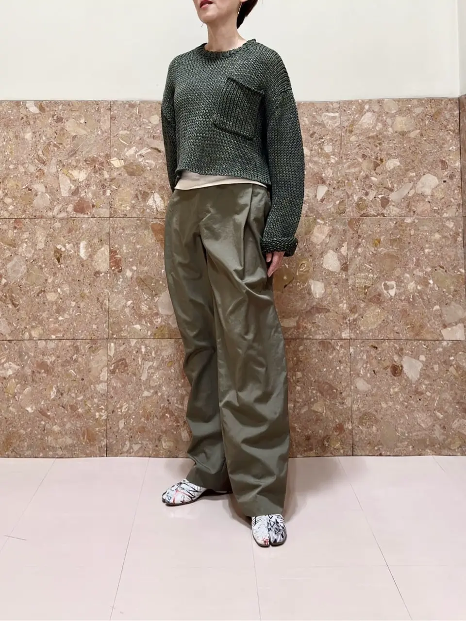 BEIGE， スタッフ コーディネート画像