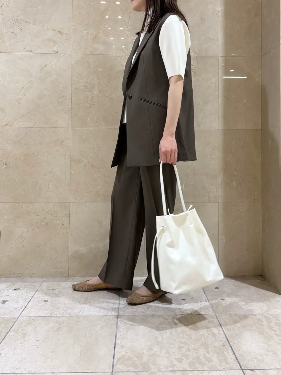 BEIGE， スタッフ コーディネート画像