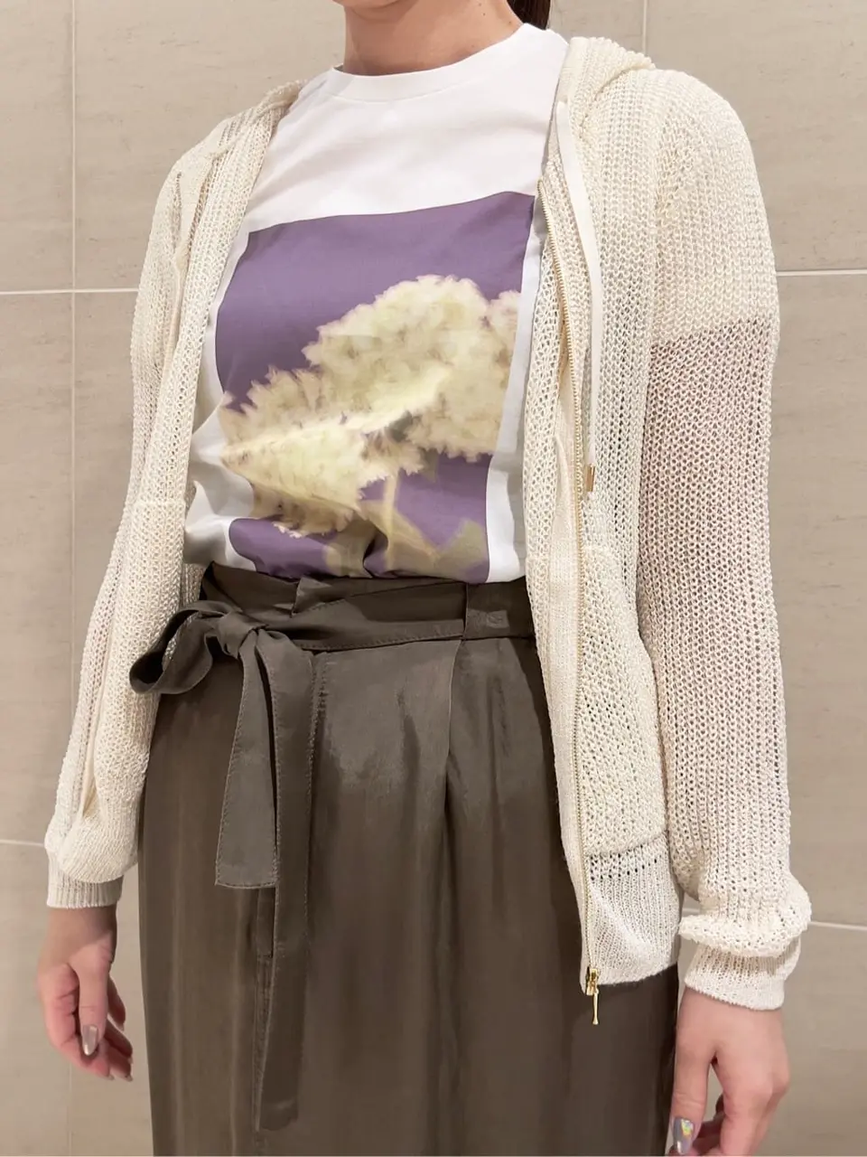 BEIGE， スタッフ コーディネート画像