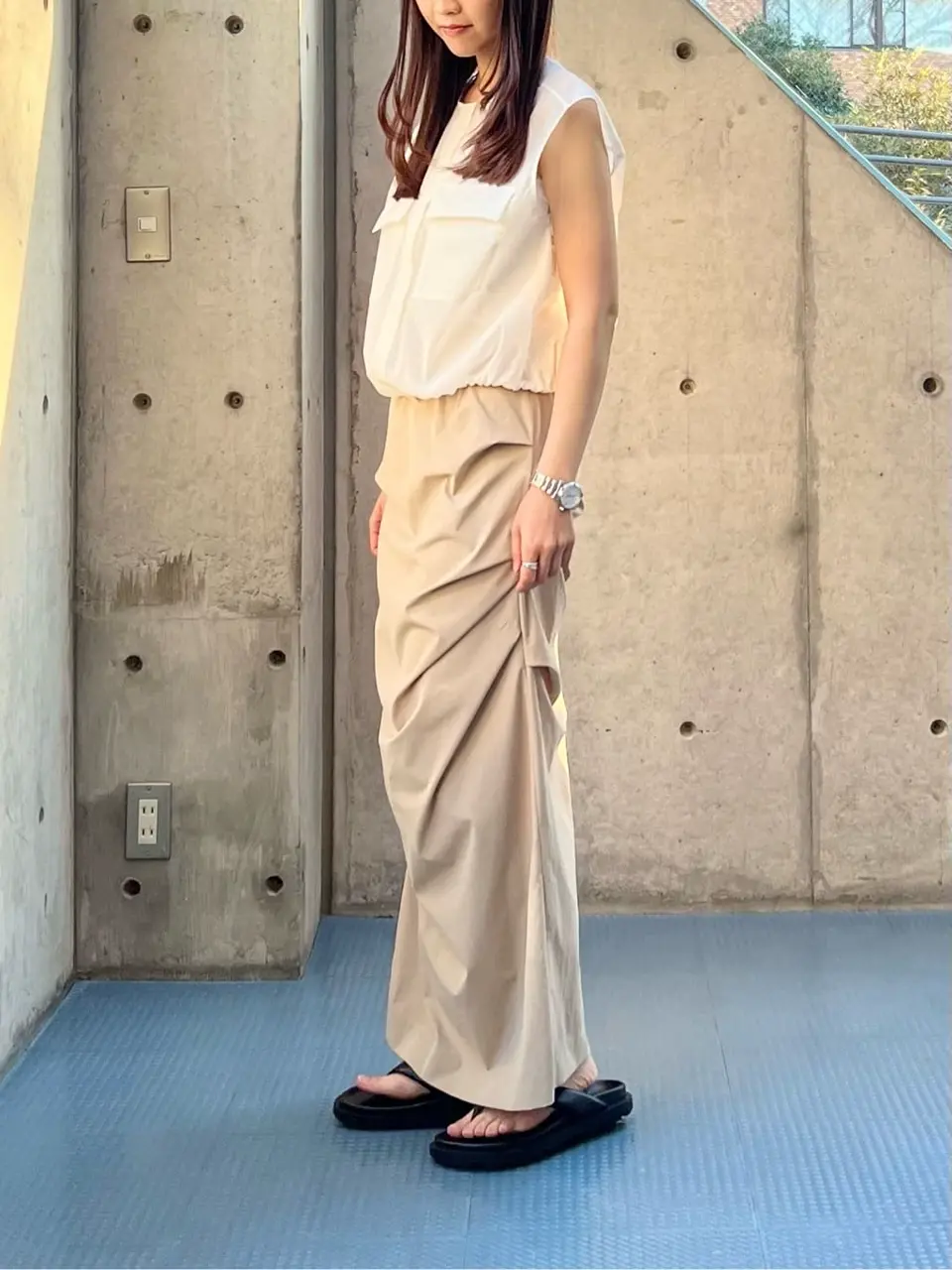 BEIGE， R.A コーディネート画像