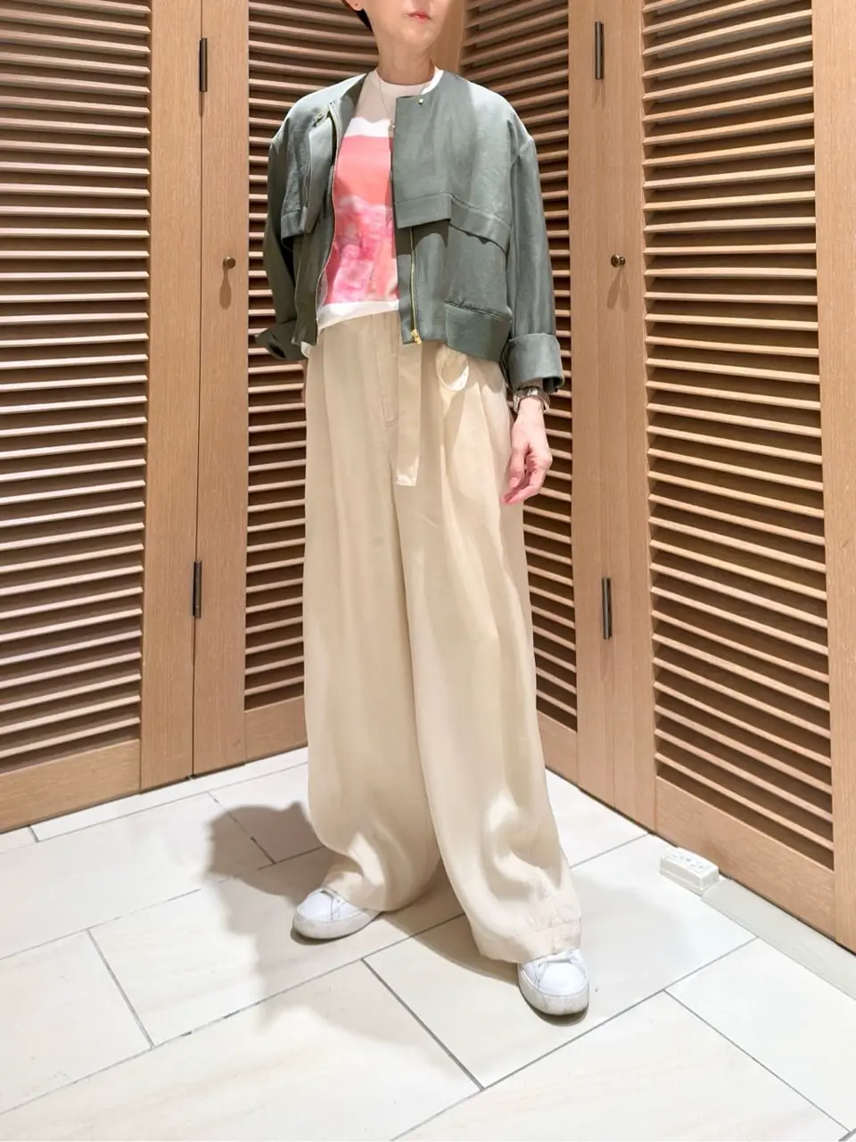 BEIGE， スタッフ コーディネート画像