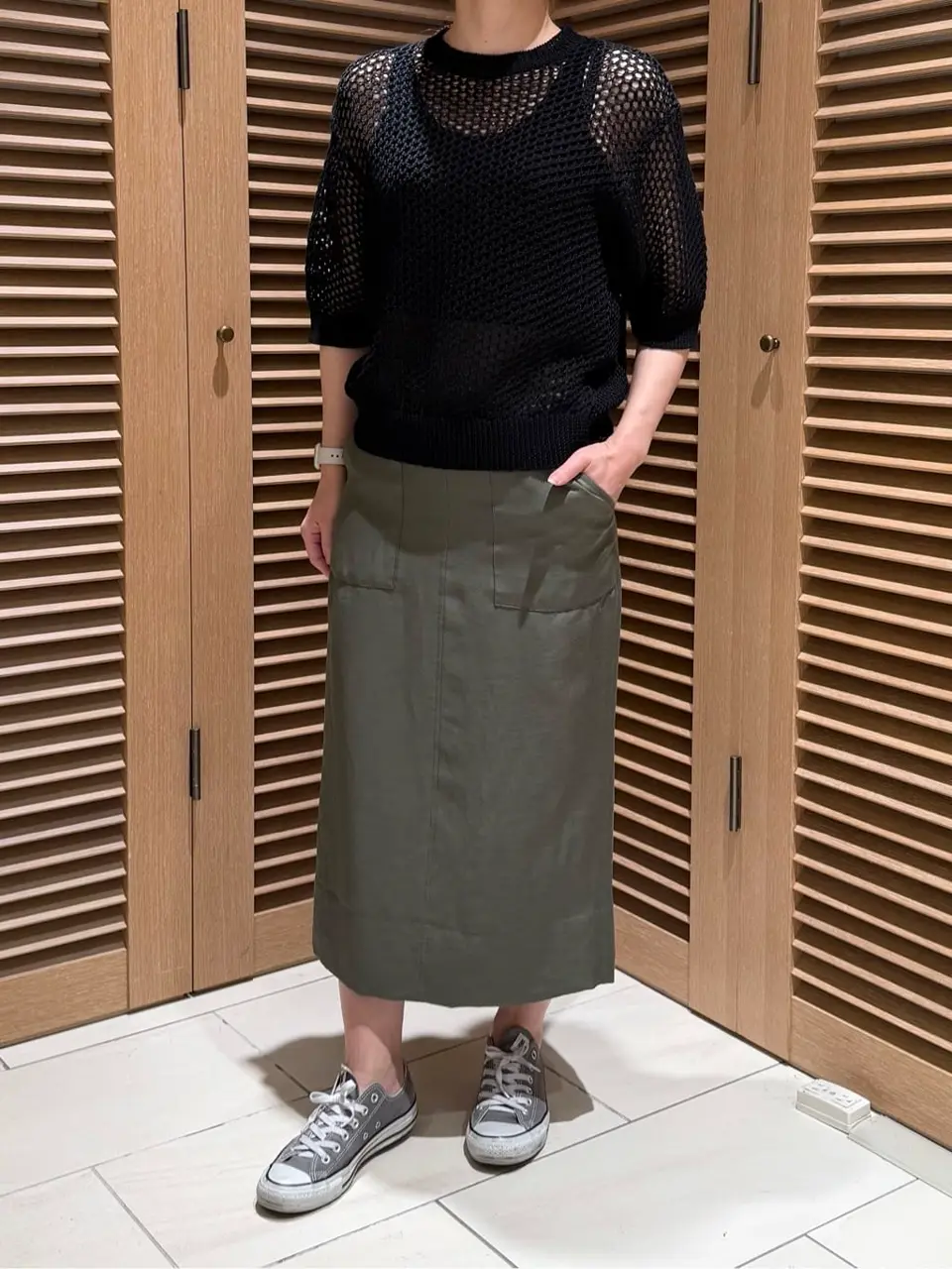 BEIGE， スタッフ コーディネート画像